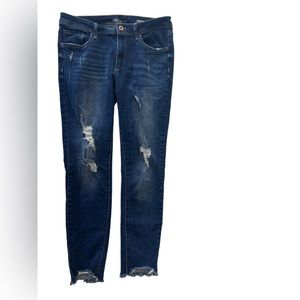 A’ 2nd skinny jeans juniors for women size 11 distressed
